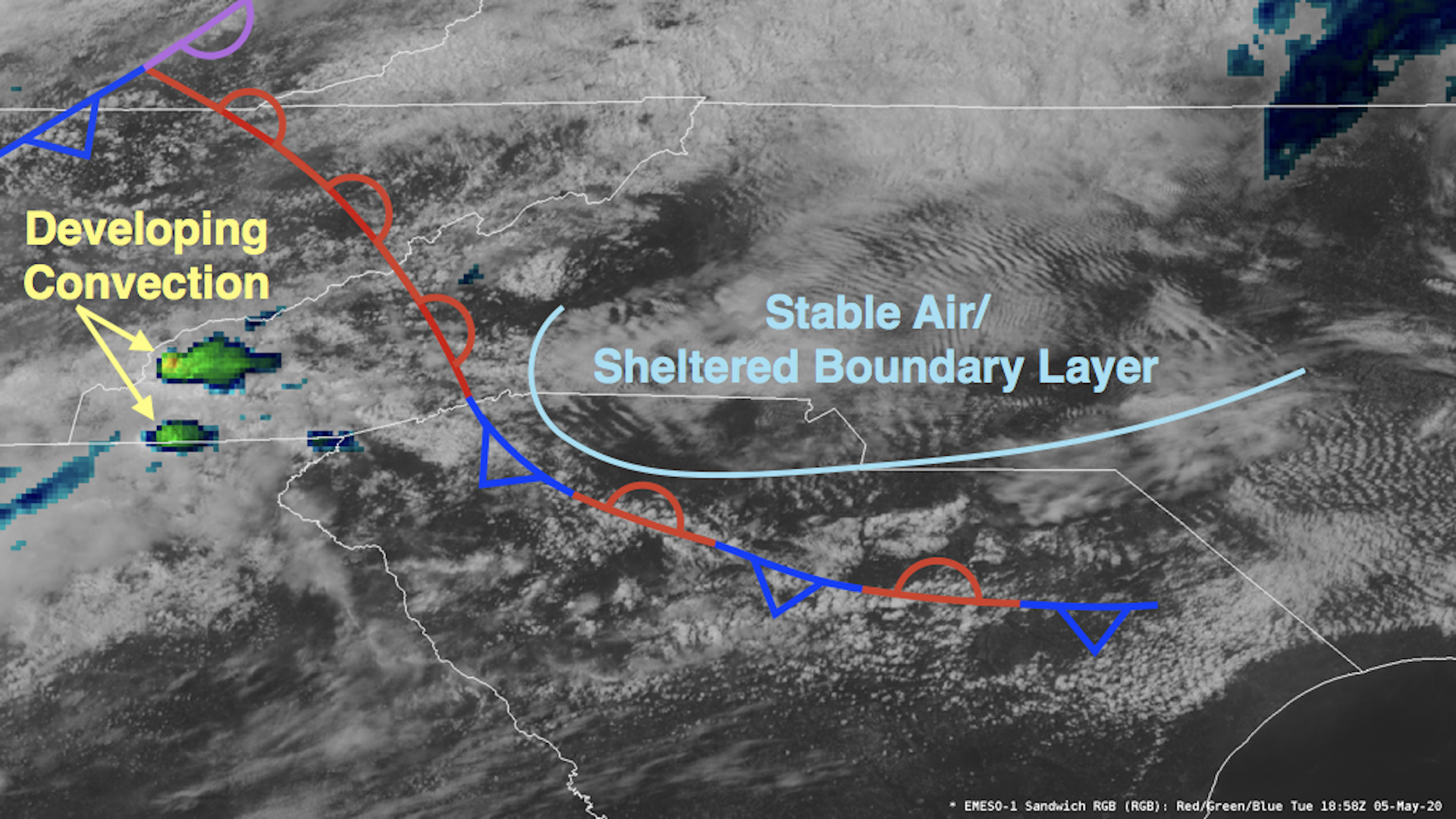 Thumbnail image for The Evolving Potential for Severe Hazards in the Carolinas: 5/5/2020