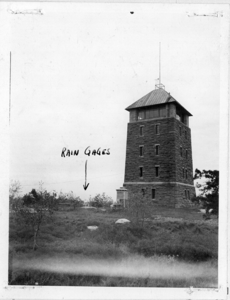 Bear Mountain Weather Bureau office in 1943. Photo courtesy of NWS Eastern Region Headquarters