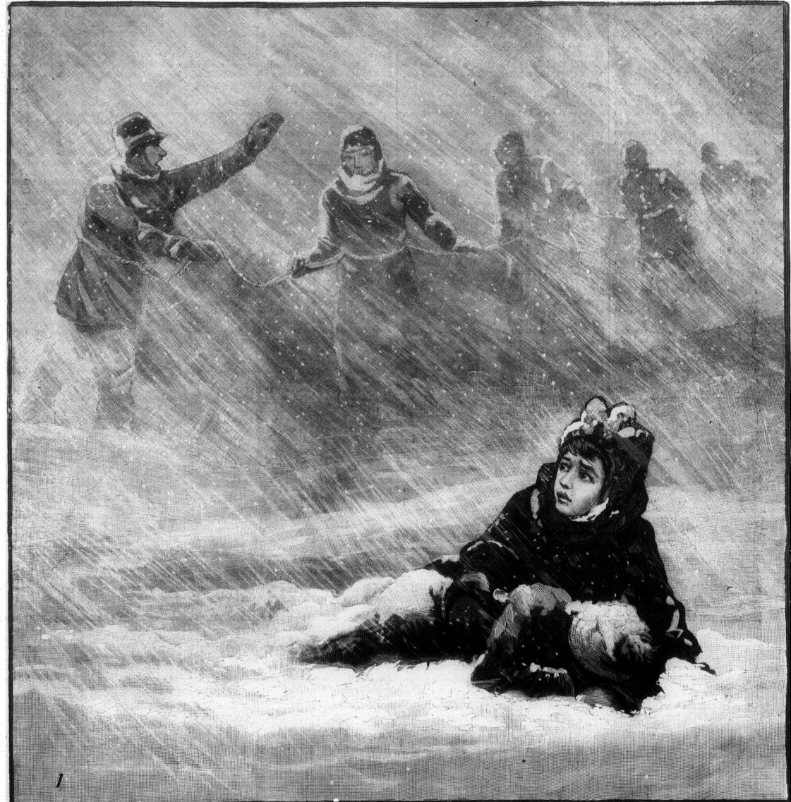 A scene from the Dakotas, from the January 28, 1888 edition of Frank Leslie's Weekly.