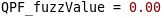Fuzz Value Example