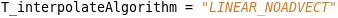 Interpolation Algorithm Example