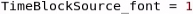 Grid Manager Source Identifier Font Example