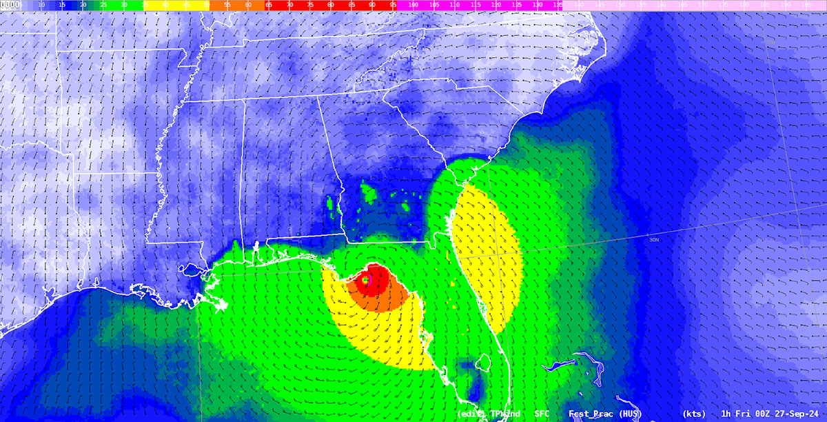 Screenshot of 0700 UTC NBMv4.2