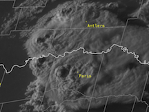 Thumbnail image for NE Texas/SE Oklahoma Tornadoes & Hail: 4/24/2020
